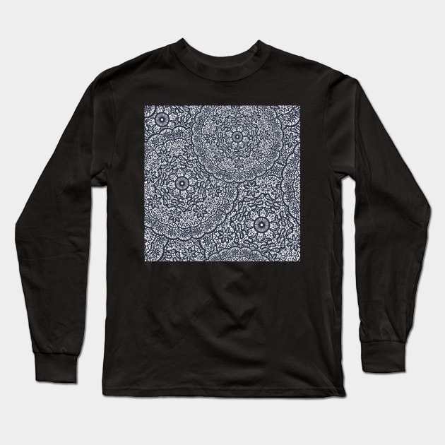 Lace pattern Long Sleeve T-Shirt by olgart